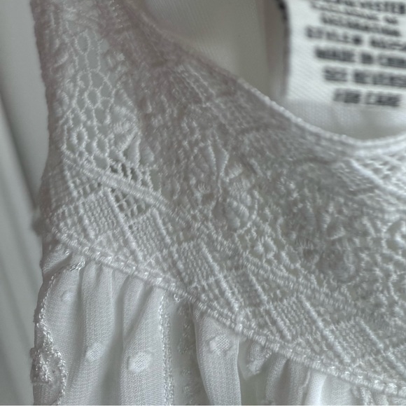 White summer dress. Euro summer inspired. - Picture 3 of 4